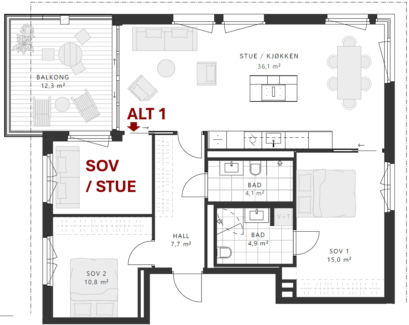 Alternativ 1